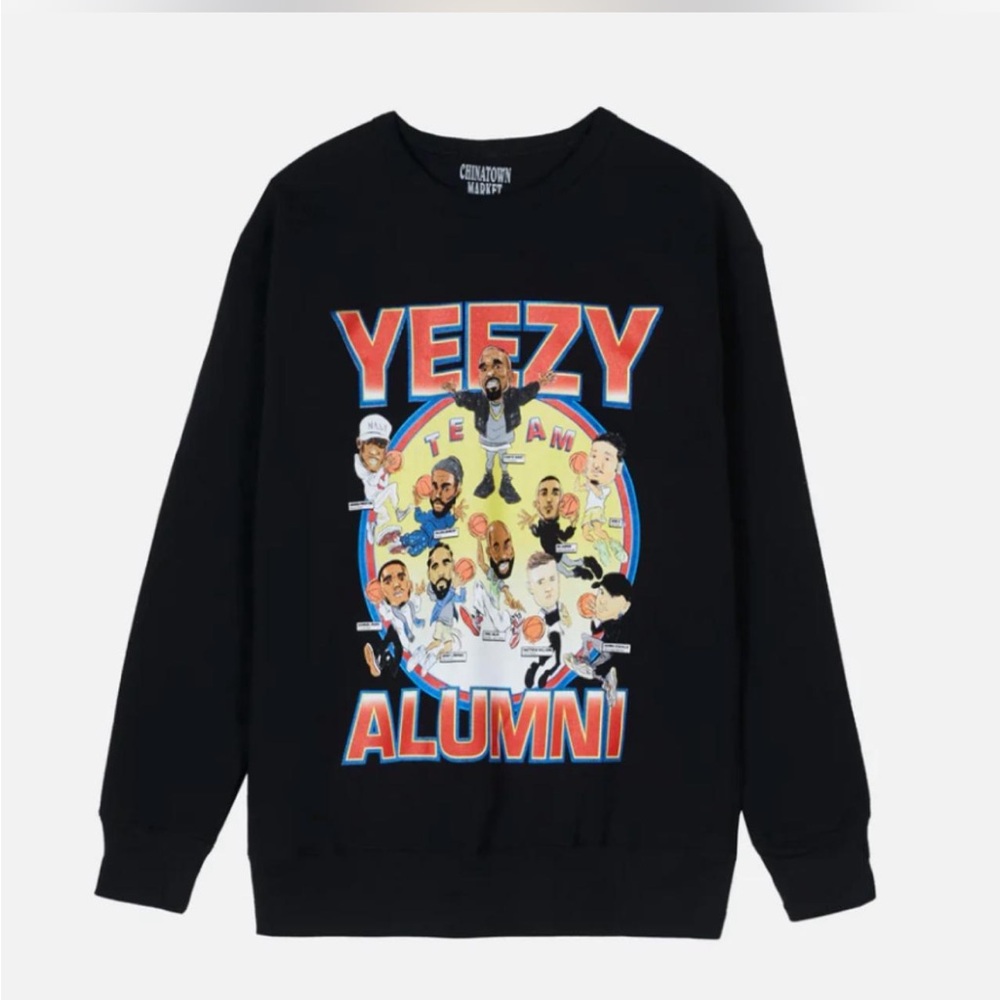 Yeezy Alumni Black Crewneck